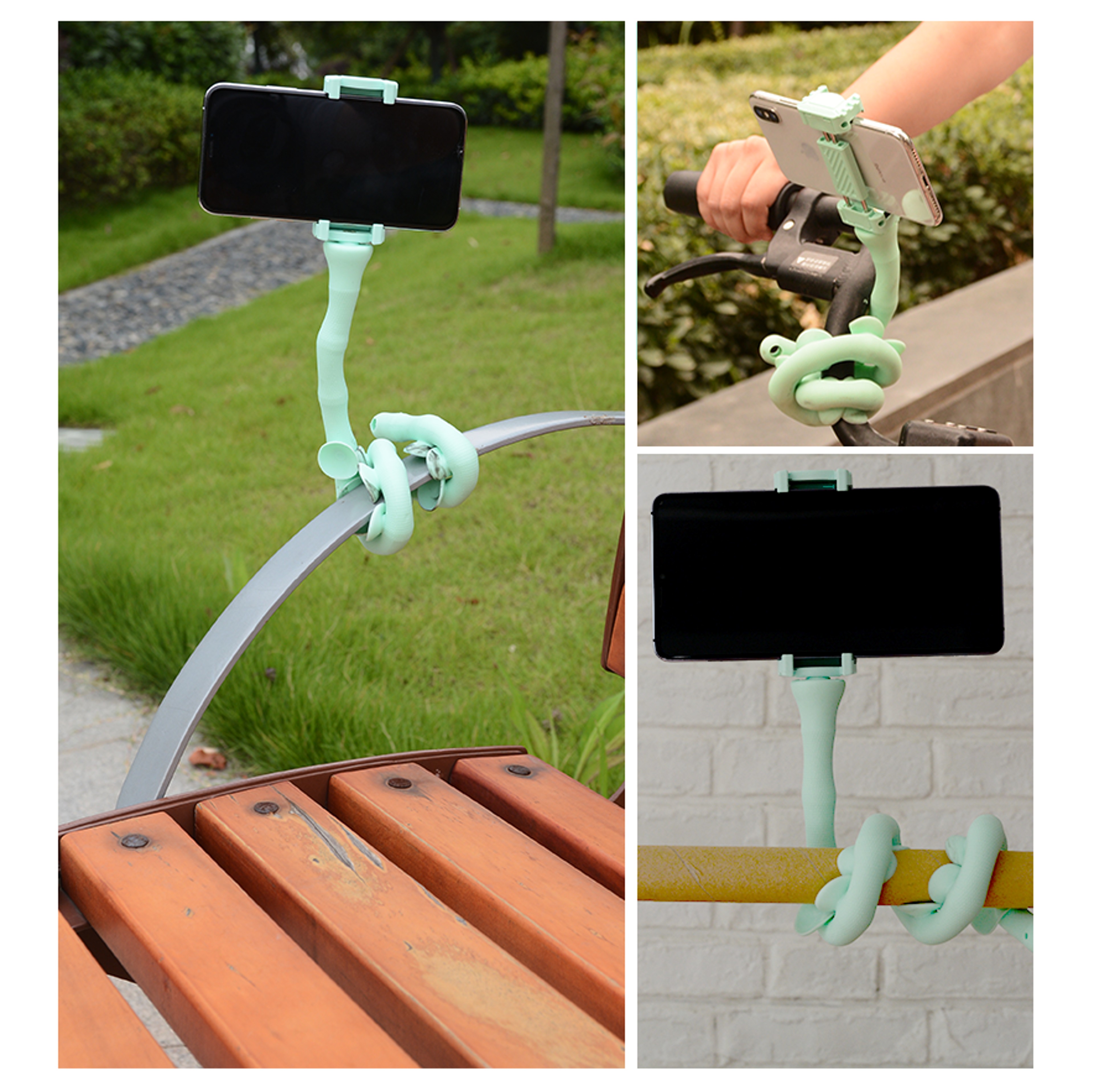 Adjustable Tripod Stand Phone Holder 6