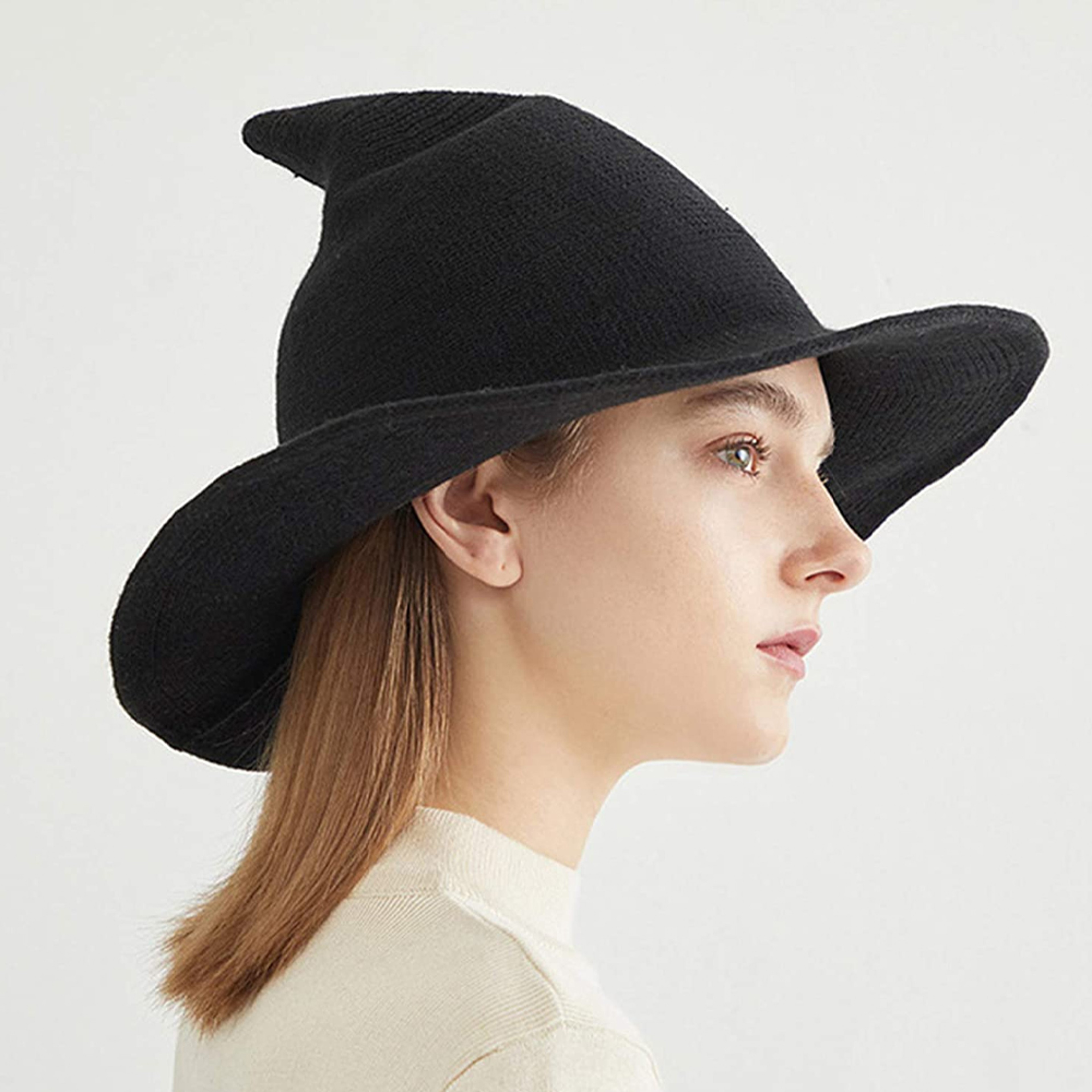 Wide Brim Modern Witch Hat – view 3