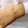 stethoscopebraceletgold
