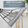 Multifunction Magic Broom for Sweeping And Wiping Grey