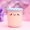 Boba Light Bulb Cup for Kids Room & Home Decoration blue