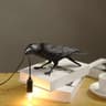 Stylish & Fun Black Raven Bird Crow Lamp 2