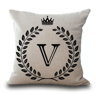 Personalized Alphabet Pillow Cover V