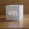 Wood digital clock