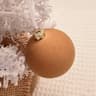 Shop Flocked Christmas Tree Balls
