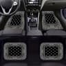 Universal 4Piece NonSlip Car Floor Mats  Easy Clean WearResistant Auto Accessories 5