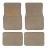 Universal NonSlip PVC Flocked Car Floor Mats  Durable 4Piece Set For All Vehicles 3