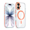 IPhone 17 Two Tone Transparent Magnetic MagSafe Clear Case 0
