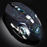 WARWOLF Q8 Wireless Gaming Mouse Rechargeable RGB Ergonomic 24GHz Mouse 2