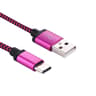 1m USBC Charging Cable Woven TypeC Data Sync Cable With Durable Metal Connectors 9