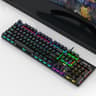 AULA S2022 Mechanical Gaming Keyboard USB Wired 104 Key Ergonomic Keyboard 3
