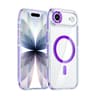 Qicai Magnetic IPhone Case Transparent Two Color Shockproof Protective Cover 10
