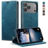 CaseMe IPhone 17 Pro Max Wallet Case Premium Leather Phone Case With Card Holder Kickstand 13