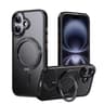 IPhone 17 MagSafe Case With 360 Rotating Ring Stand Frosted Shockproof Magnetic Cover 6