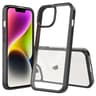 IPhone 15 Clear Phone Case Scratchproof Transparent TPU Acrylic Case Slim Protective Cover 6