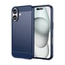 IPhone 16 Plus Carbon Fiber Case Slim Brushed Texture Protective TPU Cover 7