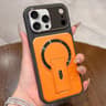 MagSafe Compatible IPhone 15 Pro Case With Hidden Kickstand Lens Cover  Shockproof Protection 9