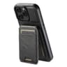 Suteni H02 IPhone 16 Pro Max Wallet Case With Leather Stand  Card Holder 0