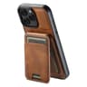 Suteni H02 IPhone 16 Pro Max Wallet Case With Leather Stand  Card Holder 6