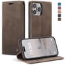 CaseMe Vintage Leather Wallet Case For IPhone 16 Pro With Card Holder Kickstand  Magnetic Flip Cove 0