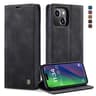 CaseMe Wallet Flip Leather Case For IPhone 15 Plus With Card Holder Stand  Magnetic Protection 9