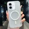 IPhone 17 MagSafe Case Clear TPU PC Hybrid Protective Cover With Transparent Shockproof Design 0