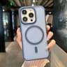 IPhone 16 Pro MagSafe Clear Hybrid TPU PC Protective Case With Shockproof Transparent Design 8