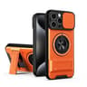 MagSafe Compatible IPhone 15 Pro Max Case With Sliding Camera Lens Cover Kickstand  Shockproof Prot 10