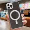 Clear Glitter IPhone 16 Pro Max MagSafe Case Transparent Acrylic Protective Cover 6