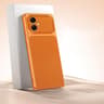 Galaxy A06 4G Lambskin Feel Shockproof TPU Leather Protective Case 0