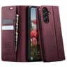 Galaxy A57 5G RFID Blocking Leather Wallet Case With Card Holder And Stand 14