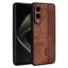 Samsung Galaxy S25 Edge 5G Case 3D Embossed Leather TPU Protective Cover Brown 0