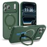 IPhone 17 Pro Max Magnetic Case With 360 Rotating Stand And Shockproof Protection 0