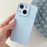 IPhone 15 Plus Silicone Case With Camera Protection Slim Anti Fingerprint Cover 0