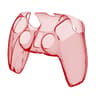 KJH PS5 Crystal Clear Controller Case Protective Hard Shell Cover 3
