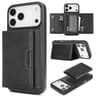 IPhone 18 Pro Max MagSafe Wallet Case With Detachable TriFold Leather Card Holder 0