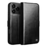 IPhone 18 Pro Genuine Leather Wallet Case With Card Slots Kickstand And Magnetic Clasp 0