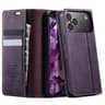 IPhone 18 Pro RFID Blocking PU Leather Wallet Case With Kickstand 0