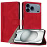 IPhone 18 Pro PU Leather Wallet Case With Card Slots Kickstand And Buckle Clasp 0