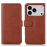 Cow Texture PU Leather Wallet Case For IPhone 18 Pro With Stand Card Slots And Photo Frame 0