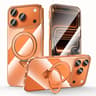 IPhone 18 Pro Max Clear MagSafe Case With Metal Kickstand 0