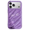 For IPhone 18 Pro Laser Sequin Waves TPU Phone CasePurple 0