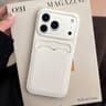 18 Pro Max TPU Lychee Texture Phone Case With Card Slot 0