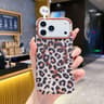 Leopard Print Magnetic Case For IPhone 18 Pro Max With Shockproof Corners 0
