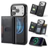 IPhone 18 Pro RFID TriFold Magnetic Wallet Case With Detachable Card Holder 0