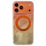 Gradient Glacier IPhone 18 Pro Magnetic Phone Case With 360 Degree Ring Kickstand 0