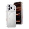 18 Pro Max Magnetic Metal Cooling Phone Case With Shockproof Protection 0