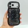 Wave Glitter Sequined Electroplated Phone Case For IPhone 18 Pro Max 0