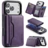 Detachable MagSafe Wallet Phone Case For IPhone 18 Pro Trifold Card Holder Cover 0