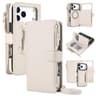 Detachable 2 In 1 Zipper Wallet Phone Case With Lanyard For IPhone 18 Pro 0